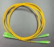 Kabel przewód patchcord światłowód 2m podwójny