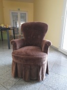 FOTEL NISKI BEZ KÓŁEK