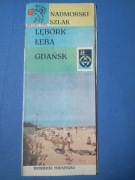 Nadmorski szlak Lębork Łeba Gdańsk 1969 rok