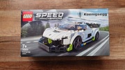 Puste pudełko Lego Speed Champions 76900 Koenigsegg Jesko