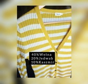 Sweter wełna+ jedwab+ kaszmir Filippa K 
