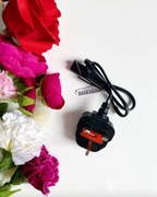 Kabel sieciowy I-SHENG angielska wtyczka bezpiecznik