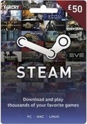 steam gift card 50 euro