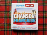 VA - CHANSON FRANCAISE / 10 X CD Box Set / idealny stan - Near Mint !!!