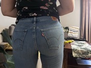 Niebieskie spodnie Levi’s rozmiar S