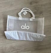 Torba ALO Yoga Sheer Tote Bag biała 