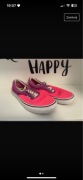 VANS buty trampki 40 neon różowe