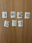 Znaczki fi 863-870 Medycyna Polska 1957