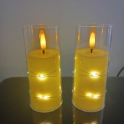 2 świece drucik LED 