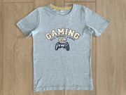 Bluzka bluzeczka krótki rękaw gaming Bonprix 128/134