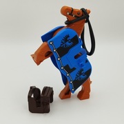 LEGO Castle KOŃ DERKA UZDA SIDŁO NOWE