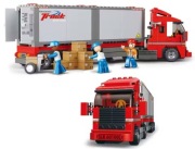 Klocki na wzór LEGO CIĘŻARÓWKA TIR Autko Samochodzik Sport Prezent HIT