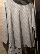 Monnari bluzka w groszki XL