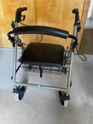 Balkonik aluminiowy czterokołowy - vermeiren eco light ii