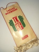 Proporczyk TKKF Zarząd Wojewódzki Kraków Herb