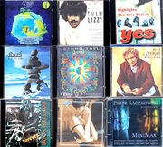 9 Płyt CD YES, Jethro Tull, Thin Lizzy, Rush, Stewart