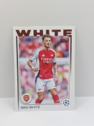 2024-25 TOPPS UEFA CHAMPIONS LEAGUE BEN WHITE ARSENAL PREMIER LEAGUE
