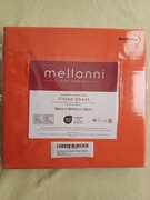 Prześcieradło z gumką 90x200x30 mikrofibra pomarańczowe NOWE