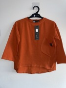 Long 92-134 Despacito bluzka pomarańczowa