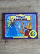 Śpiąca Królewna bajka rozkładanka 3D vintage 1997