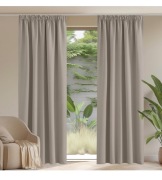 Zestaw 2 Zasłon Pony Dance Extra Long, termiczne140x300 na taśmie