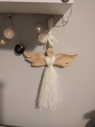 Anioł makrama dekoracja