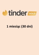 TINDER GOLD - 1 MIESIĄC - KARTA PODARUNKOWA