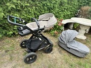 Stokke Trailz Black Brushed Grey Głęboko Spacerowy