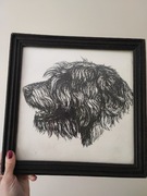 Obraz wilczarz Marta Mastna druk