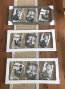 Sznurkowe ramki na zdjęcia KNOR 20x50cm