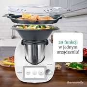 Termomiks TM 6 wraz z nakładka krojąca ze spiralizerem 