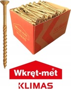 WKRĘTY CIESIELSKIE STOŻKOWE 5X70 DO DREWNA OP. 200SZT. 