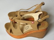 # Świetne bskórzane czułenka platforma - BIG STAR - 36 #