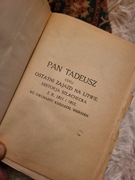Adam Mickiewicz. Pan Tadeusz. 1920.................