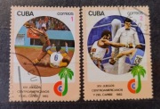 Znaczki CUBA - SPORT 1982 ROK