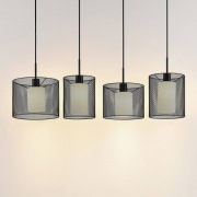 Stylowa lampa wisząca Lindby | 4 punkty świetlne | Nowoczesny Design