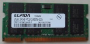 ELPIDA Pamięć RAM EBE21UE8ACUUA-6E-E DDR  2 GB