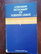 Longman dictionary of scientific usage