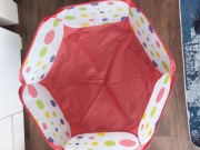 Basen skladany czerwony