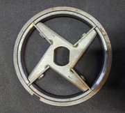 Nóż w pierścieniu do wilka masarskiego W-200 – z wymiennymi ostrzami