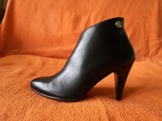 Botki damskie Ryłko rozm. 38 czarny skóra