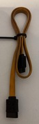 Kabel SYGNAŁOWY SATA / SATA METALOWE ZATRZASKI PROSTY SERIAL ATA
