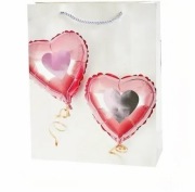 Torba prezentowa "Serca", 31x42x12 cm
