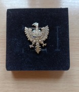 Orzeł śląski 74 Górnośląskiego Pułku Piechoty - replika, wpinka