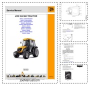 JCB 354 360 Tractors Service Manual Instrukcja serwisowa 9803/9440