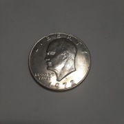 One Eisenhower dollar 1 dolar Dwight D. Eisenhower D 1972