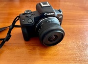 Aparat Canon EOS R50 + wszystkie potrzebne akcesoria