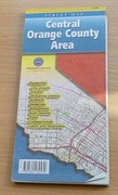 Central Orange County Area - duża rozkładana mapa 