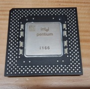 [RETRO] Procesor Intel Pentium 166 MHz | Socket 7 | SY037 PPGA | Piny IGŁA!