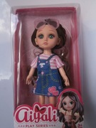 Śliczna LALKA AIYALI duże OCZY FRYZJER, KOSMETYKA, MODA  HIT 17 CM